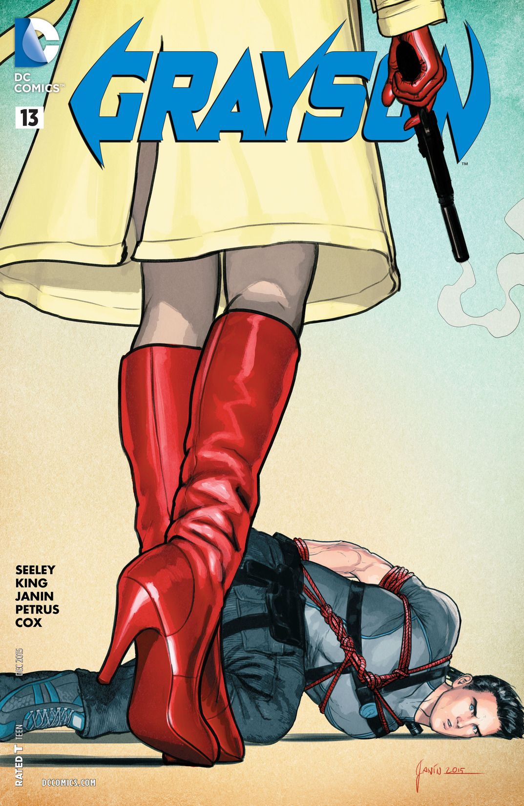 Grayson (2014) #13 cover