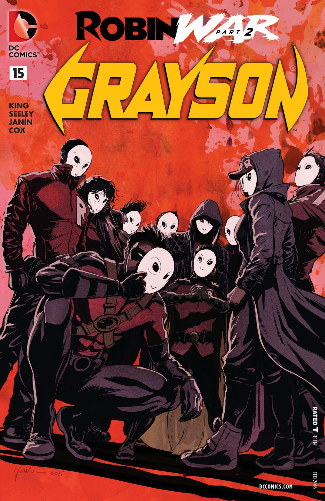 Grayson (2014) #15 cover