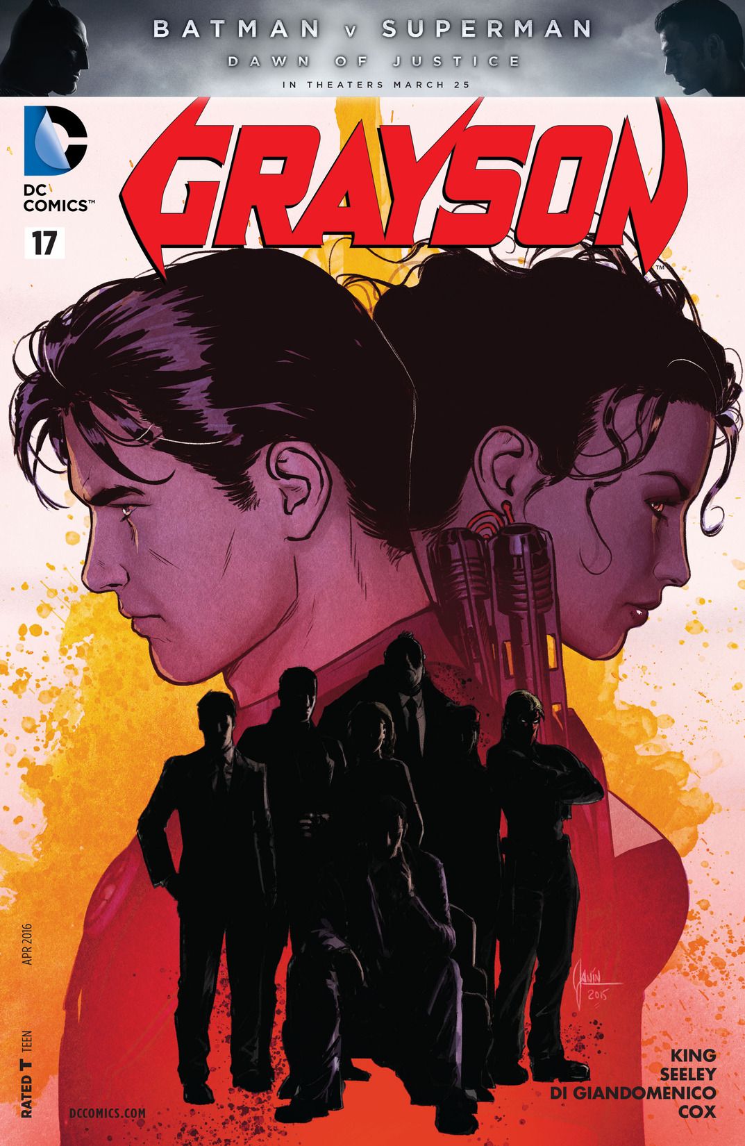 Grayson (2014) #17 cover