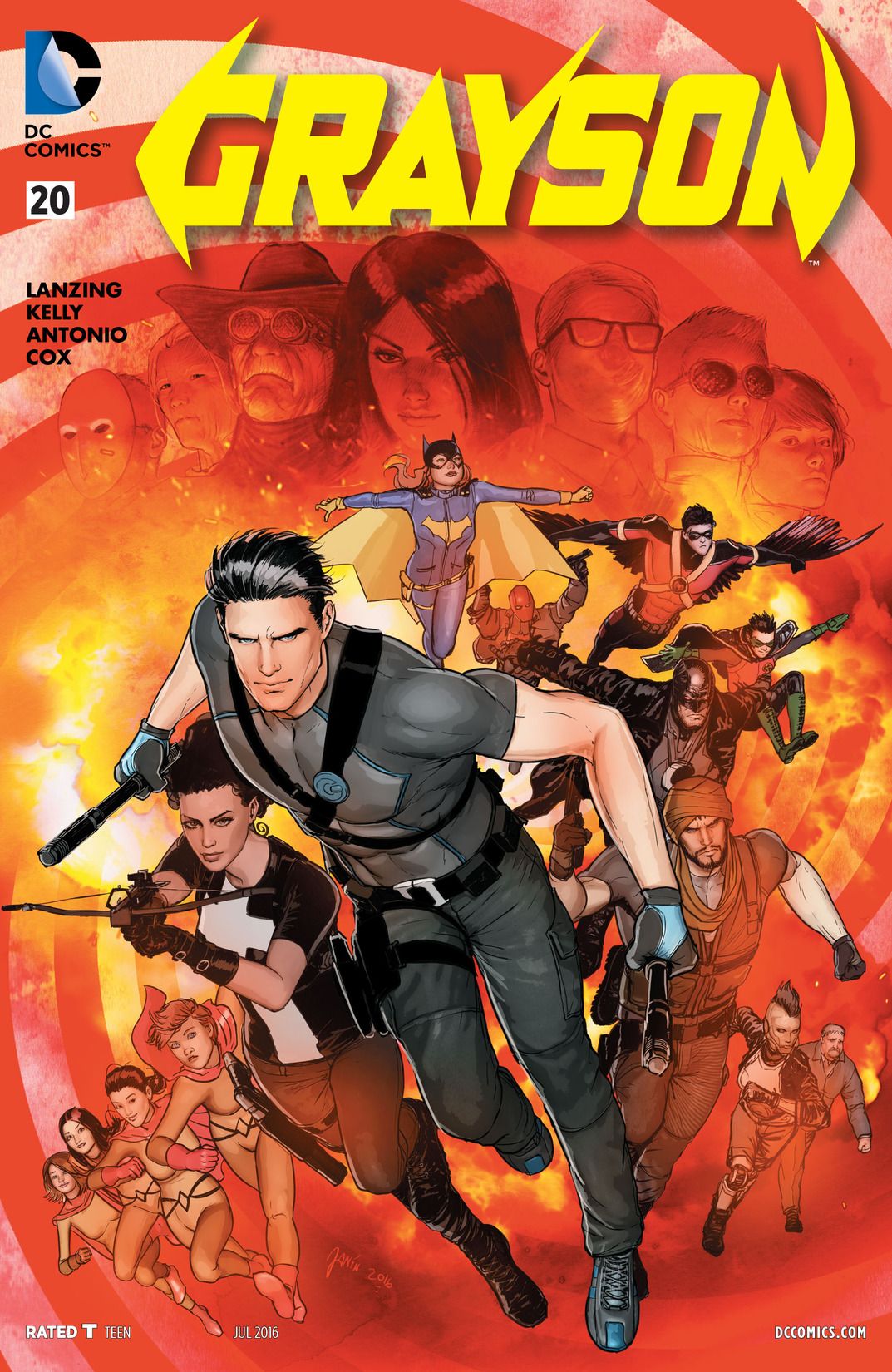 Grayson (2014) #20 cover