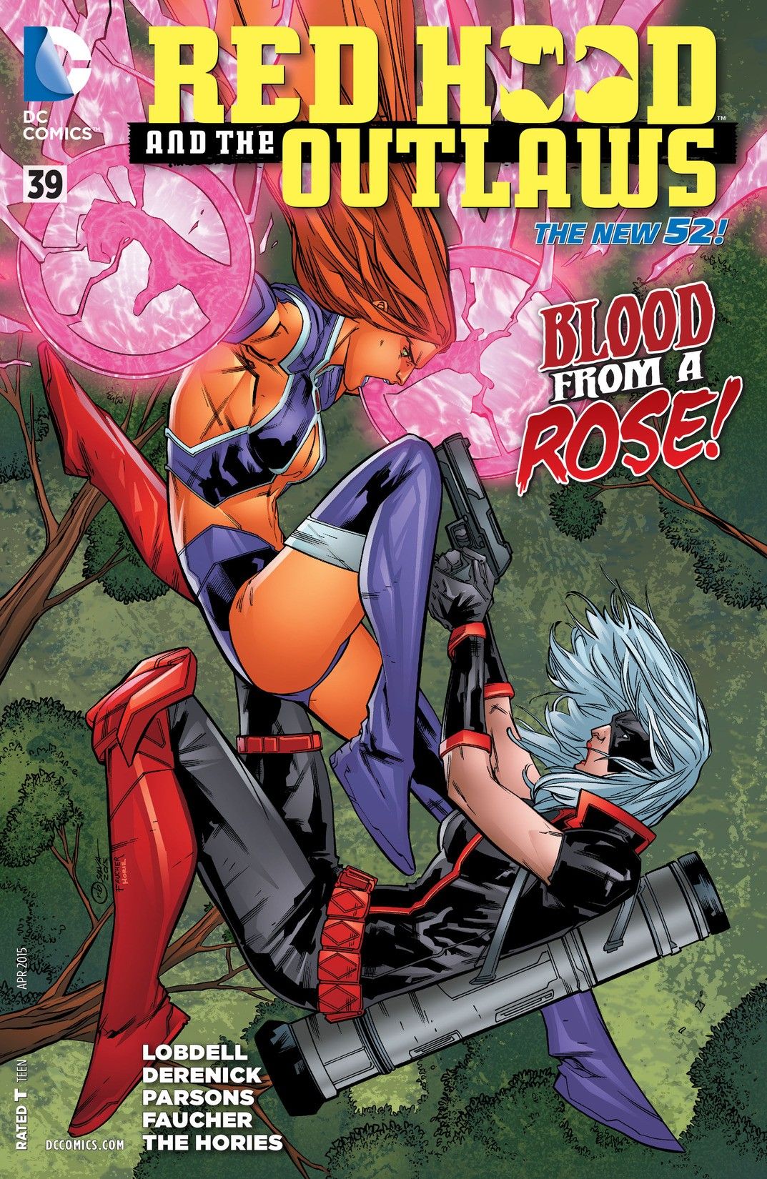 Red Hood and the Outlaws #39 cover