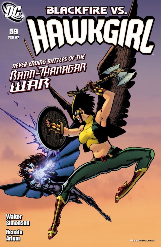 Hawkgirl (2006) #59 cover