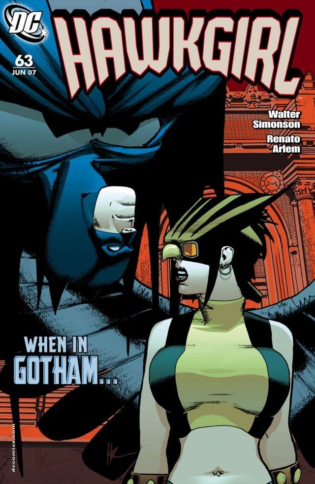 Hawkgirl (2006) #63 cover