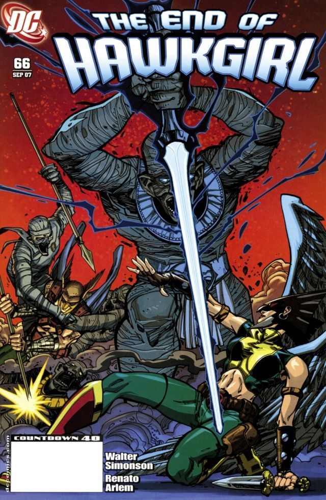 Hawkgirl (2006) #66 cover