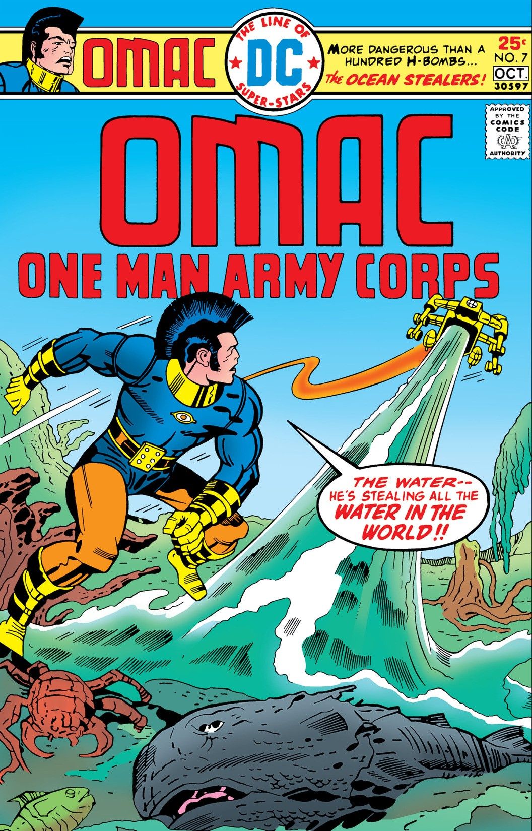 OMAC (1974) #7 cover