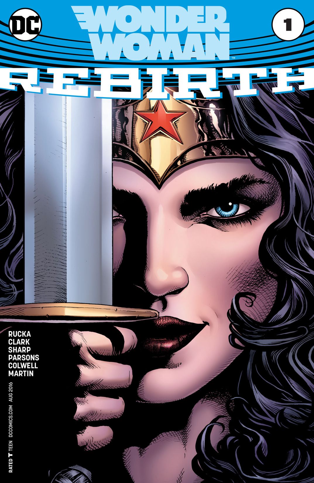Cover of Wonder Woman: Rebirth #1