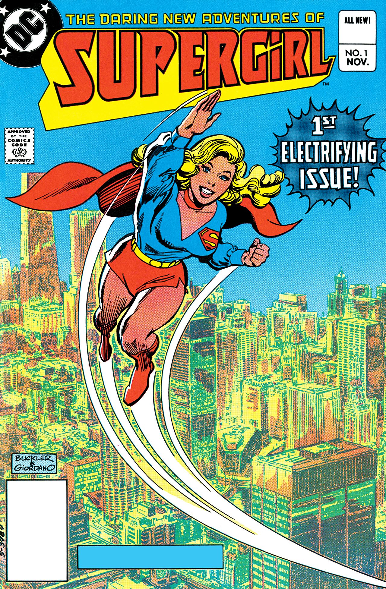 Cover of The Daring New Adventures of Supergirl #1