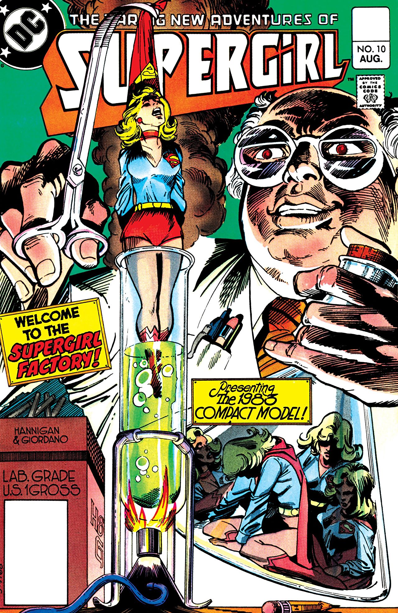 The Daring New Adventures of Supergirl (1982) #10