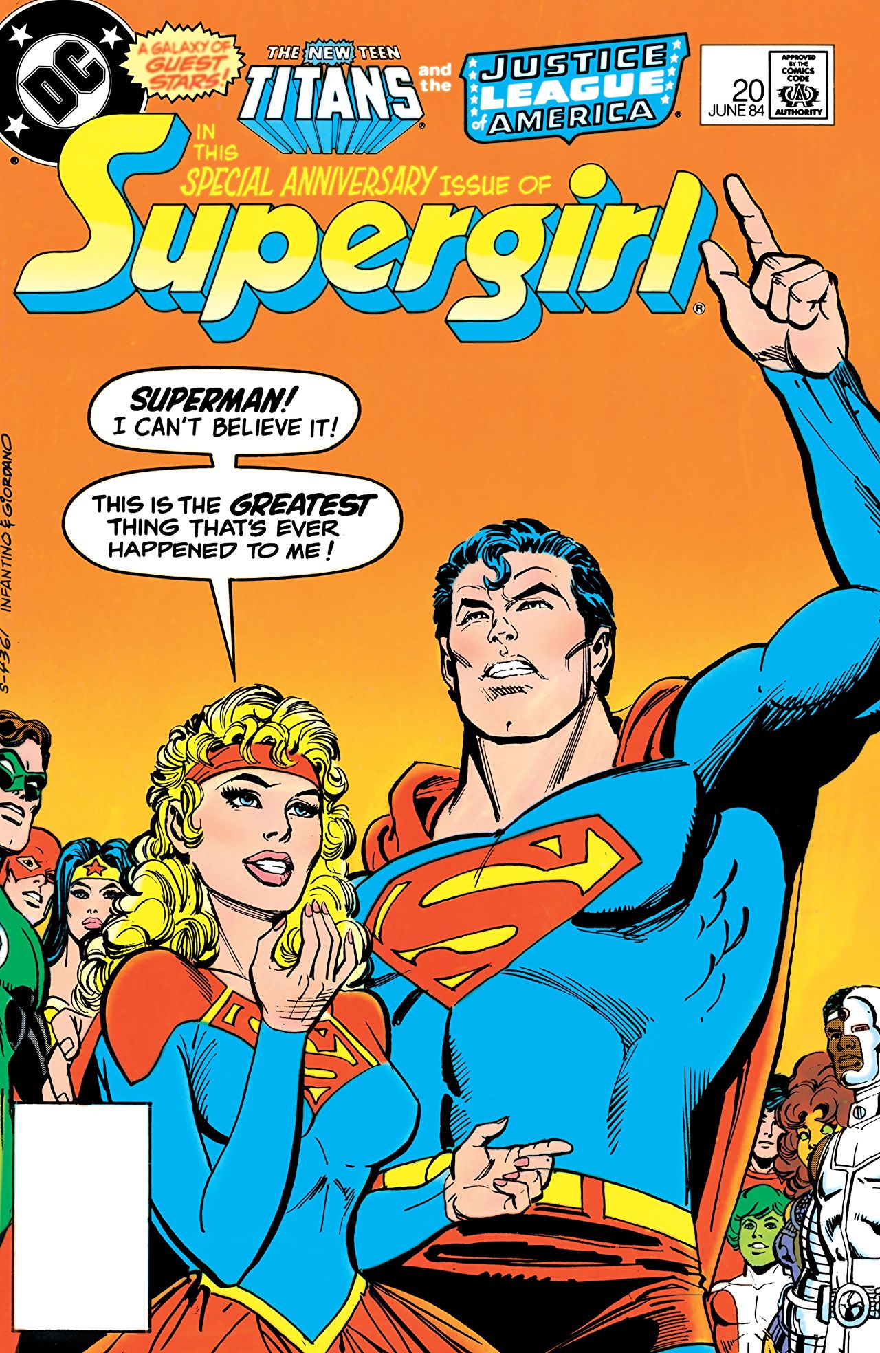 Cover of Supergirl #20