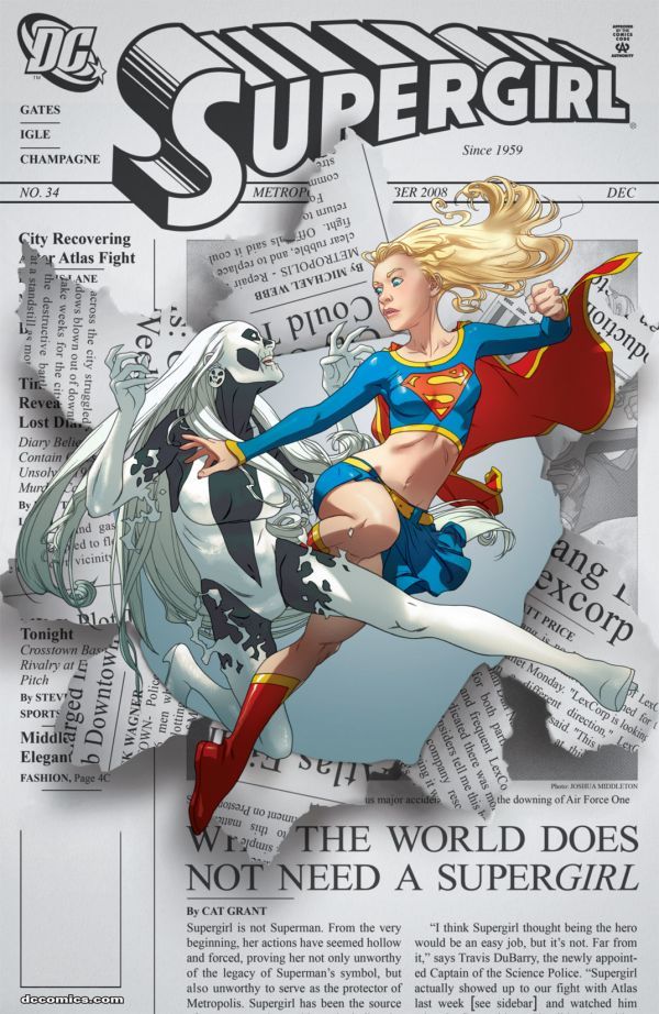 Supergirl (2005) #34 cover