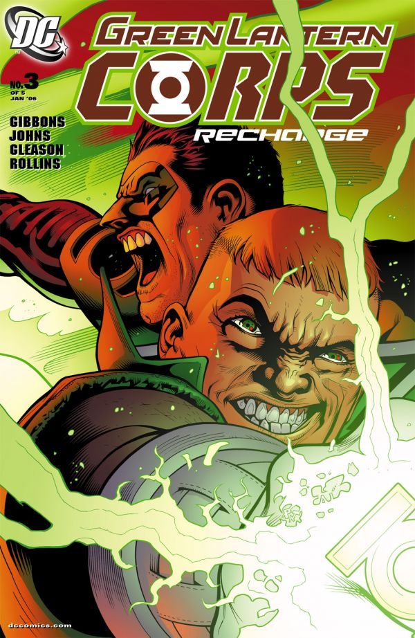 Cover of Green Lantern Corps: Recharge #3
