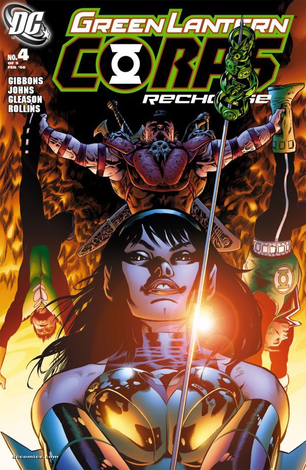 Cover of Green Lantern Corps: Recharge #4