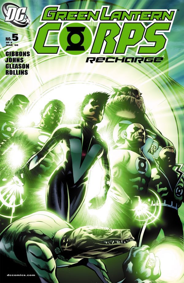 Cover of Green Lantern Corps: Recharge #5