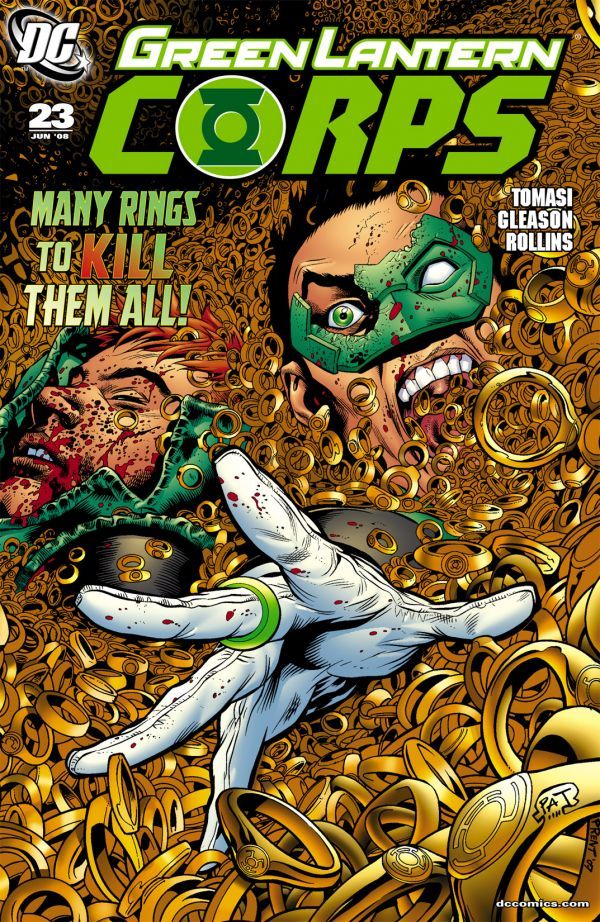Green Lantern Corps (2006) #23 cover
