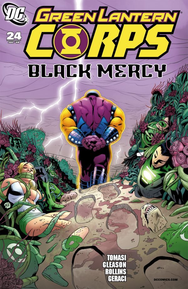 Green Lantern Corps (2006) #24 cover