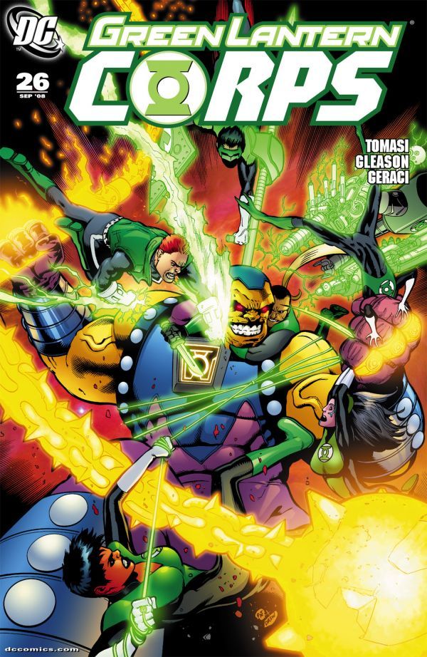 Green Lantern Corps (2006) #26 cover