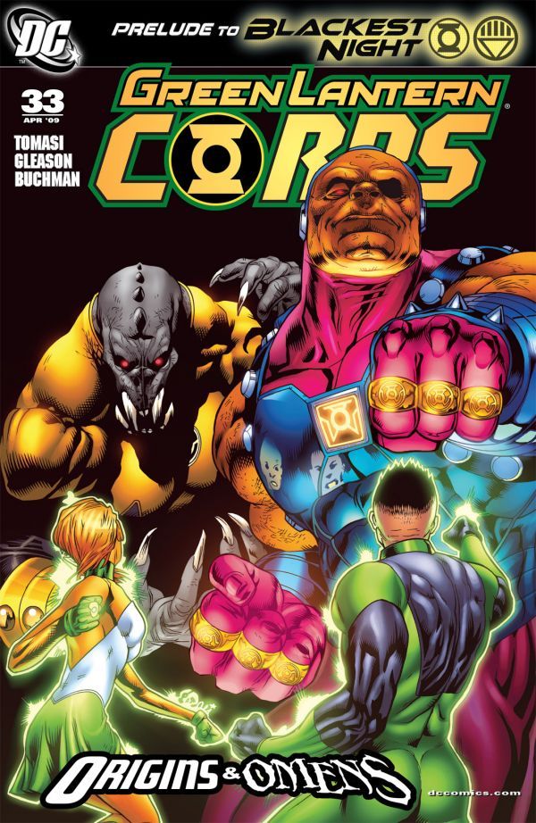 Green Lantern Corps (2006) #33 cover