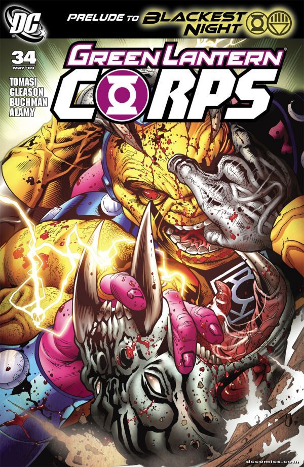 Green Lantern Corps (2006) #34 cover