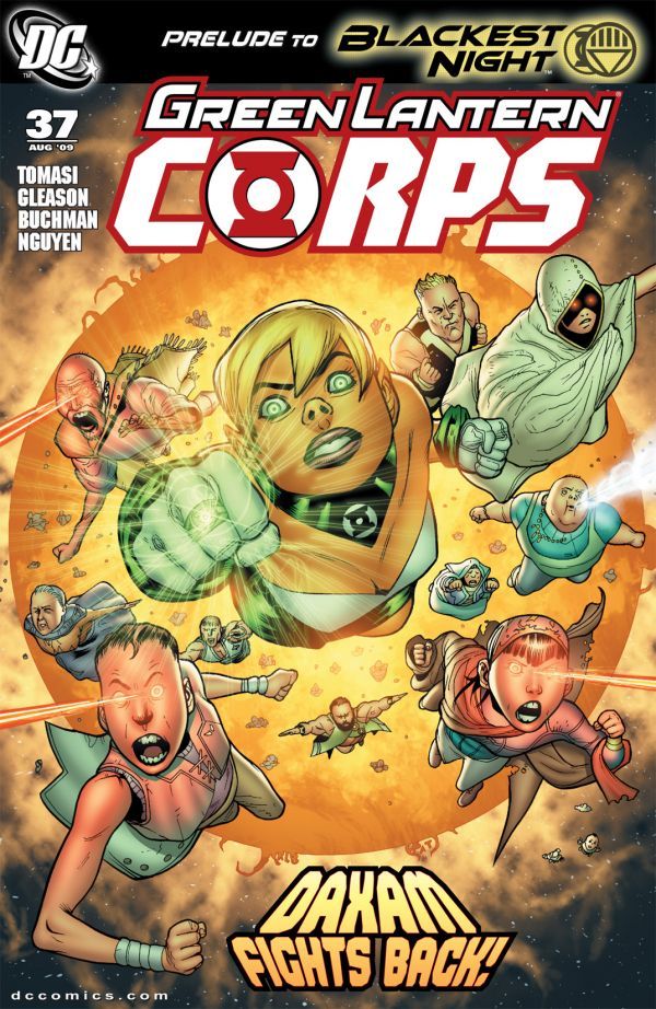 Green Lantern Corps (2006) #37 cover