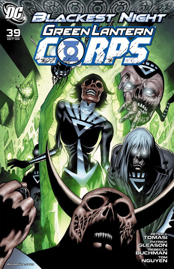 Cover of Green Lantern Corps #39