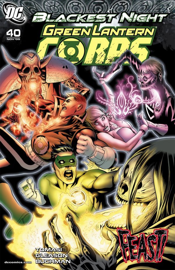 Green Lantern Corps (2006) #40 cover
