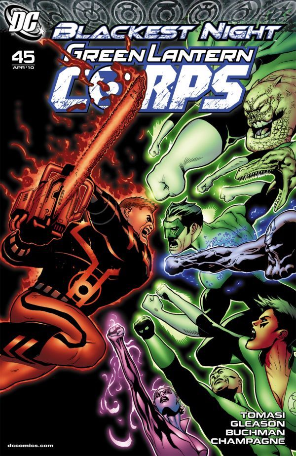 Green Lantern Corps (2006) #45 cover
