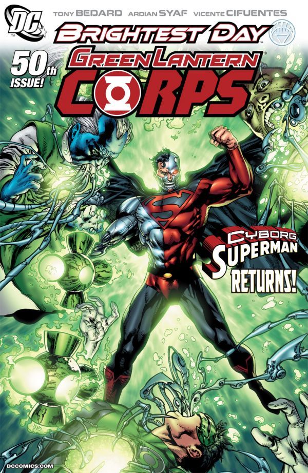 Cover of Green Lantern Corps #50