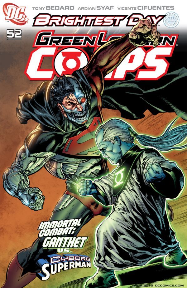 Green Lantern Corps (2006) #52 cover