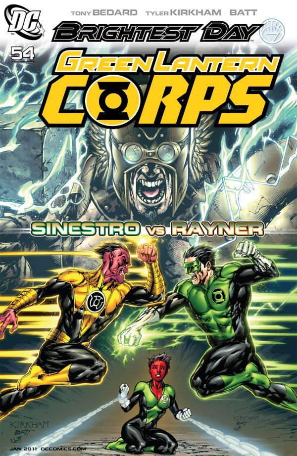 Green Lantern Corps (2006) #54 cover