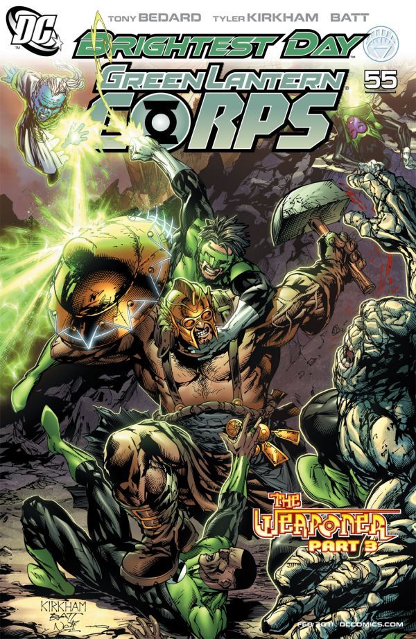 Green Lantern Corps (2006) #55 cover