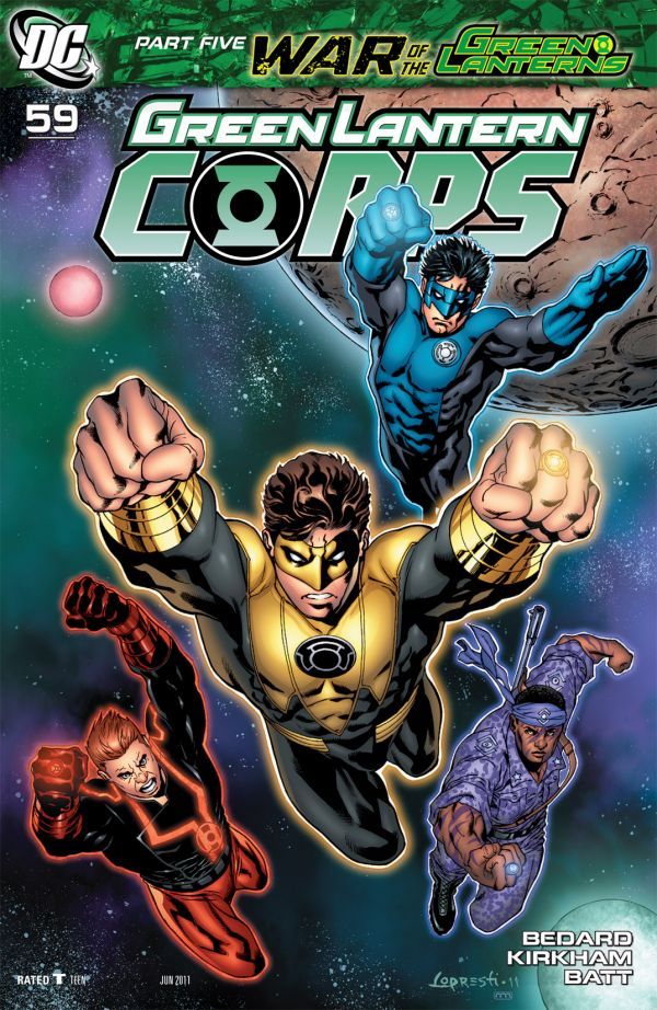 Green Lantern Corps (2006) #59 cover