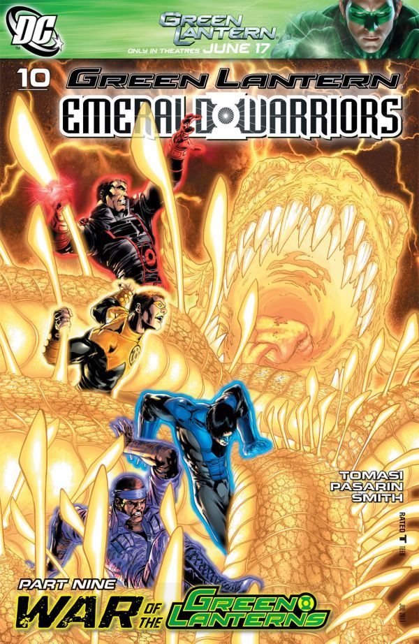 Green Lantern: Emerald Warriors (2010) #10 cover