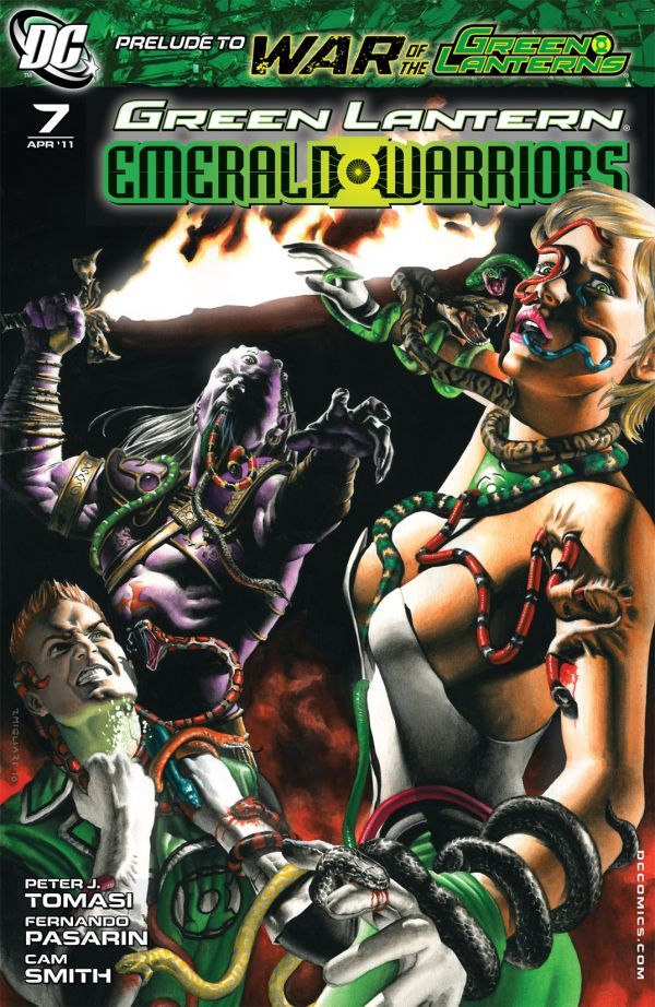 Green Lantern: Emerald Warriors (2010) #7 cover