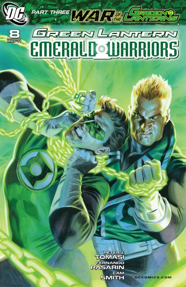 Green Lantern: Emerald Warriors (2010) #8 cover