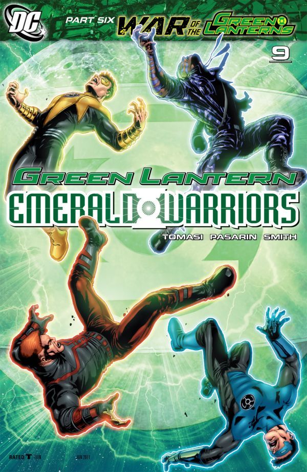 Cover of Green Lantern: Emerald Warriors #9