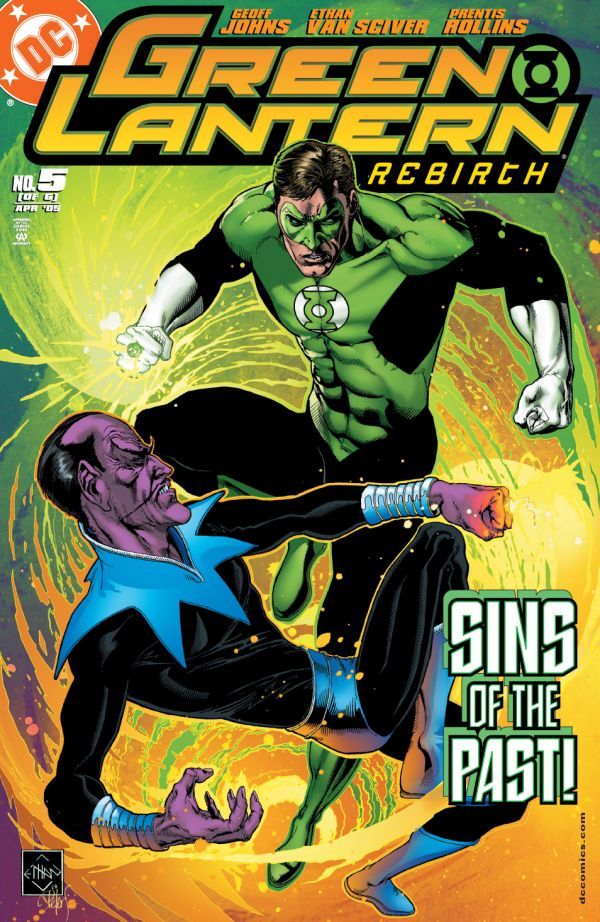 Cover of Green Lantern: Rebirth #5