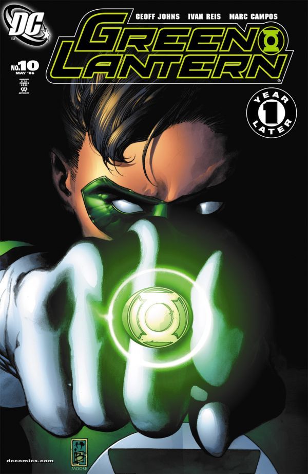 Green Lantern (2005) #10 cover