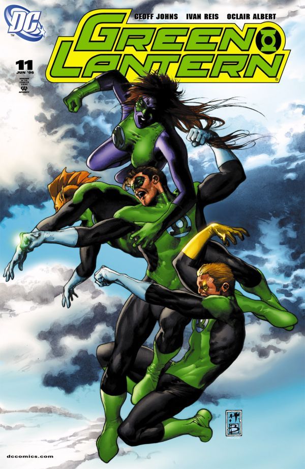 Green Lantern (2005) #11 cover