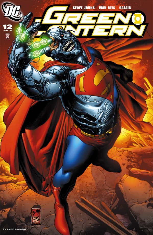 Green Lantern (2005) #12 cover