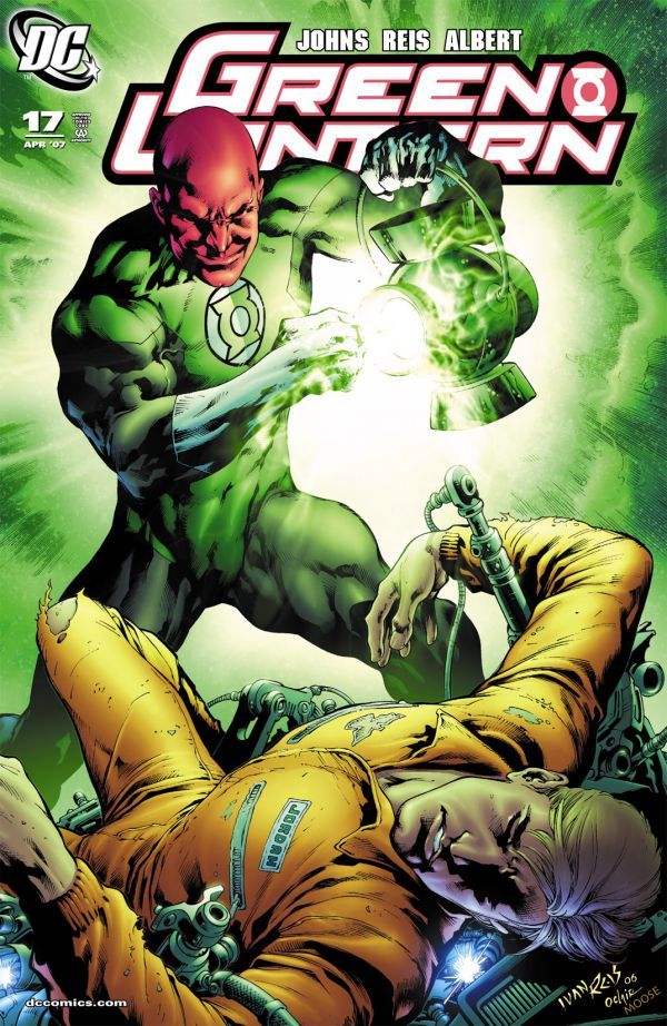 Green Lantern (2005) #17 cover
