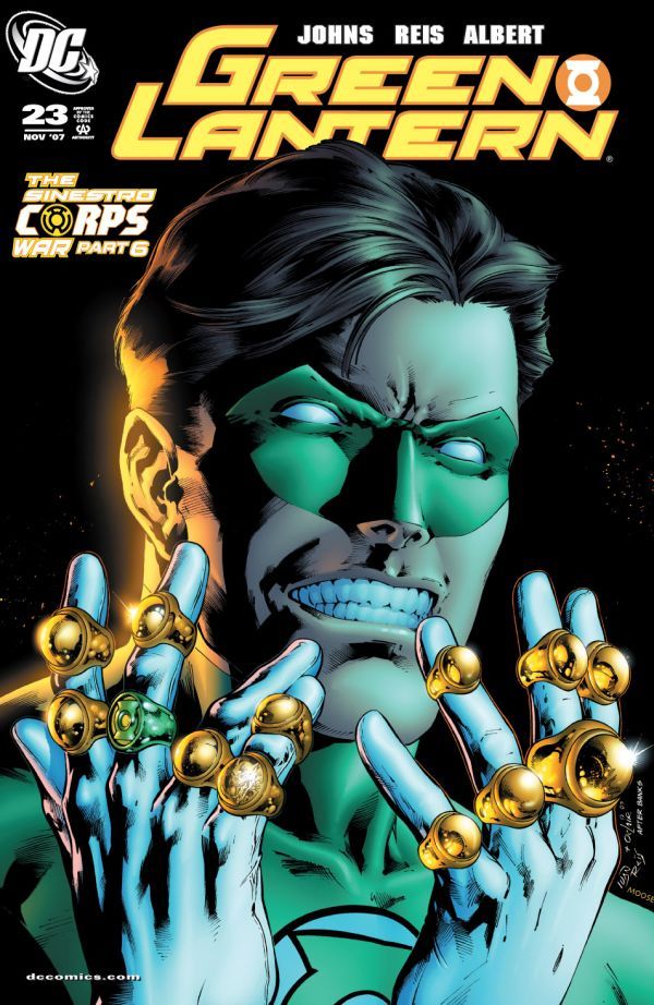 Green Lantern (2005) #23 cover