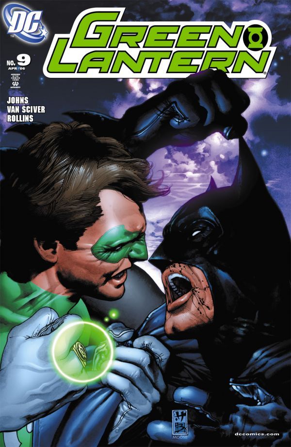 Green Lantern (2005) #9 cover