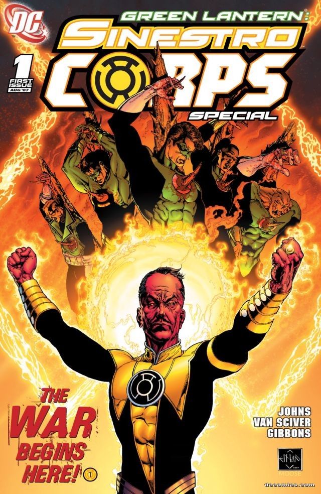 Cover of Green Lantern Sinestro Corps Special #1