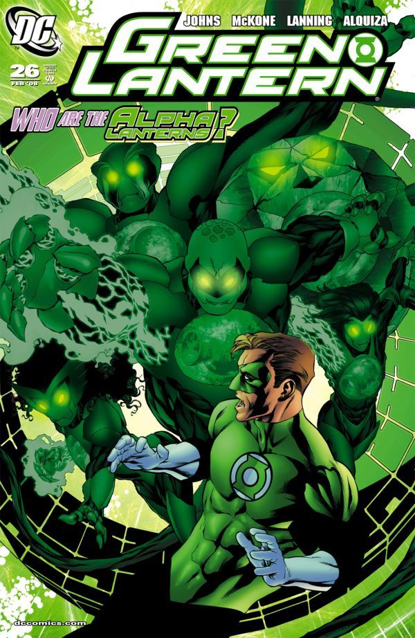 Green Lantern (2005) #26 cover