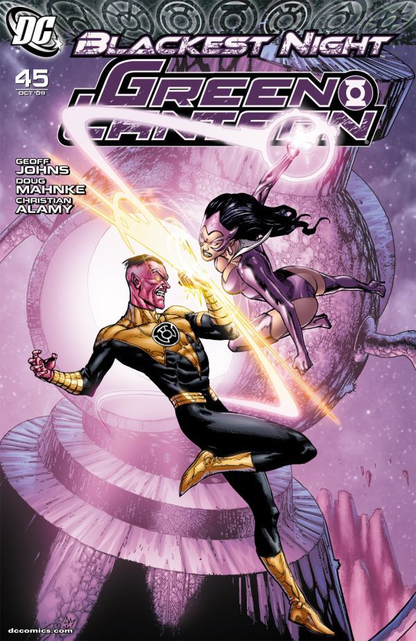 Green Lantern (2005) #45 cover