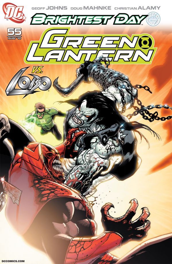 Green Lantern (2005) #55 cover
