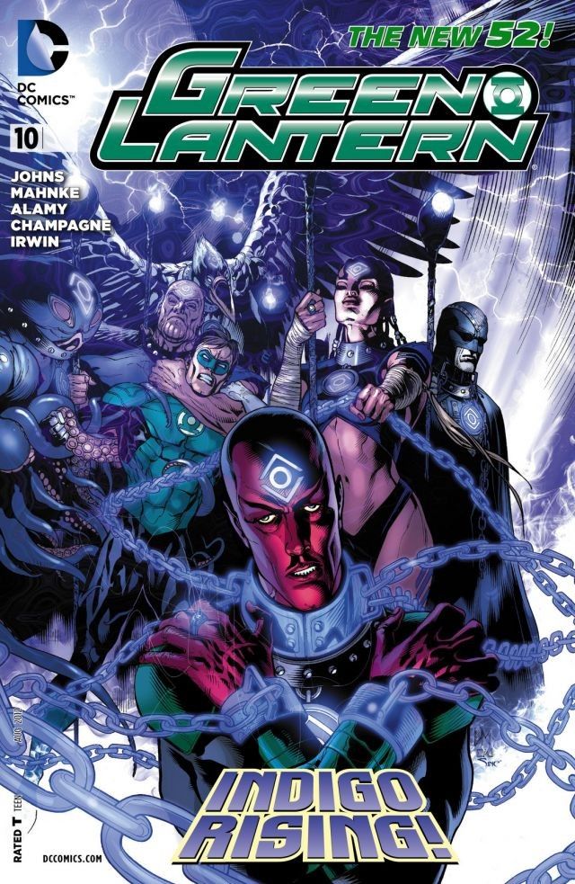 Green Lantern (2011) #10 cover