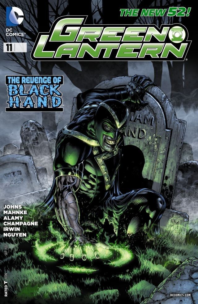 Green Lantern (2011) #11 cover