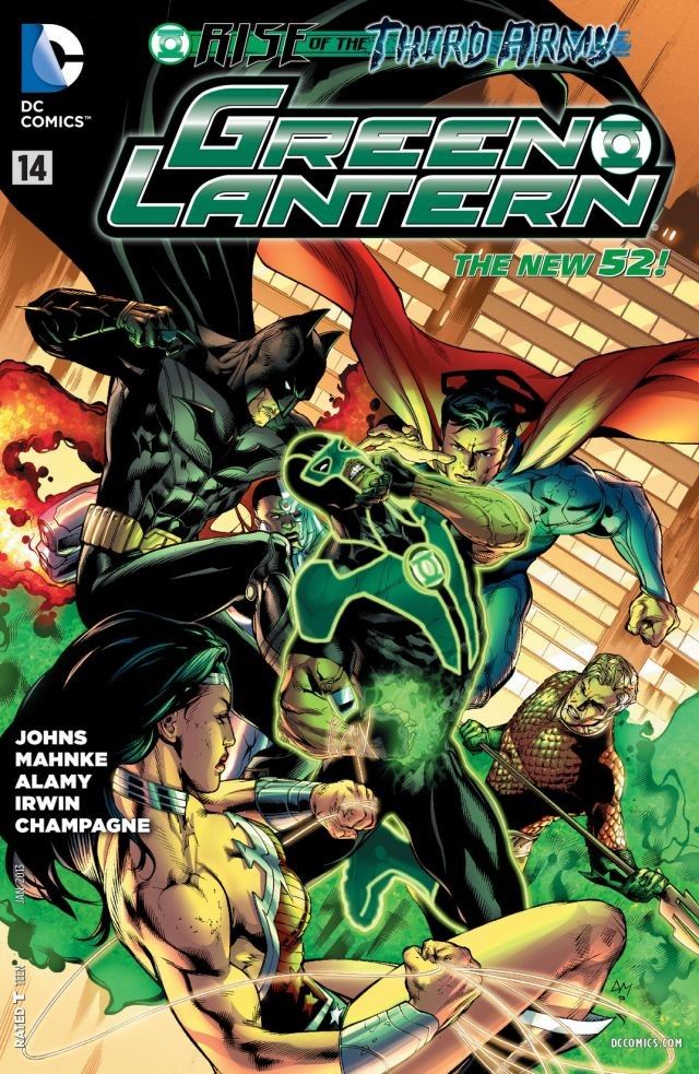 Green Lantern (2011) #14 cover