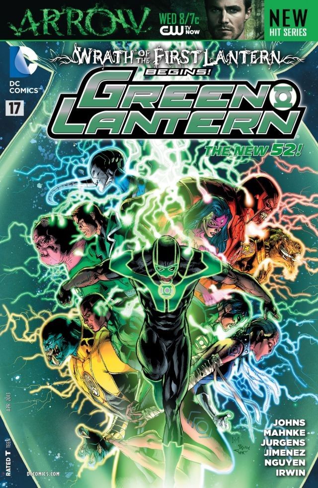 Green Lantern (2011) #17 cover